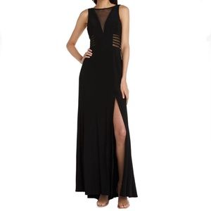 NWT Morgan & Co Natalia Dress Black Size Small